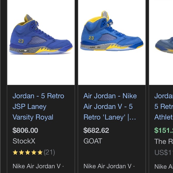 Jordan 5 Laney.  Never worn outdoors.  Worn a few times indoors in a gym. - Picture 6 of 6